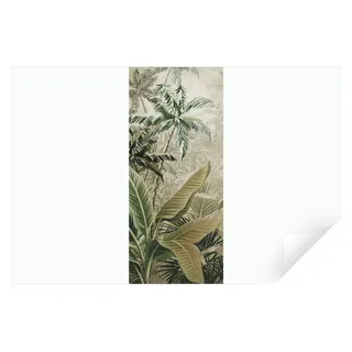 Wallarena Türtapete Selbstklebend Wald Natur Amazonia Türposter Türaufkleber Tür 91x211 cm, Glatt, Amazonia, Türtapete Selbstklebend beige