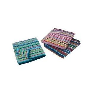 Redeckr Frottier Grubenhandtuch Restgarn bunt 45x90cm