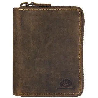 GREENBURRY Vintage Geldbörse Unisex braun