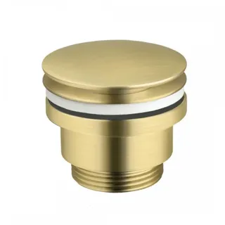 TRIZERATOP Ablaufventil Pop-Up Stöpsel Gold