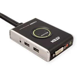 ATEN KVM-Switch DVI + USB + Audio CS682 2-Port