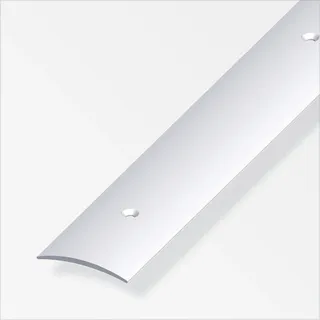 Alfer Übergangsprofil 1 M, 30 X 5 Mm Aluminium Eloxiert Silber Übergangsprofil
