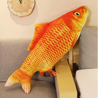 Tinisu Kuscheltier Goldfisch Kuscheltier - 30 cm Plüschtier Fisch Stofftier