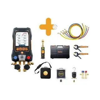 TESTO Wärmepumpen-Profi-Set testo 558s - set M Druck, Vakuum, Temperatur