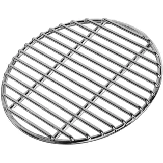 40 cm runder Grillrost, Ersatz, verdickter Edelstahl, rostbeständig, Backgitter für Camping, Grillen, Picknick, Garten, Grill