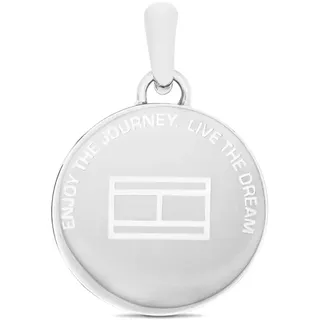Tommy Hilfiger Kette COMPASS blau/rot/silber/weiß Edelstahl