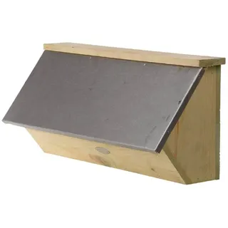 esschert design Nistkasten Nistkasten Mauersegler Brutkasten Vogel Haus FSC Holz Zink Dach groß