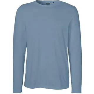 kompatible Ware Neutral Herren T-Shirt langarm \O61050\" dusty indigo 3XL