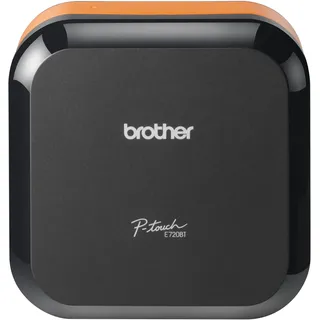 Brother PT-E720BT Schwarz/Orange
