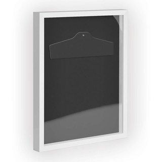 Objektrahmen Trikotrahmen VARIO inkl. Bügel und Passepartout 60x80cm Weiß (lackiert)