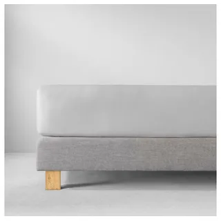 Estella Bettlaken Baumwolle 200 x 200 cm Silber