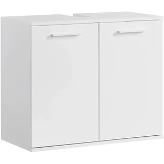 mokebo Waschbeckenunterschrank Der Waschbär Waschtischunterschrank in 60x70x34 HxBxT in Weiß