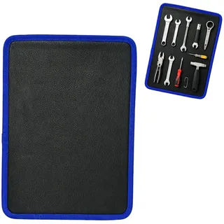 Taurion Große Größe Magnetmatte Werkzeug: Magnetische Matte, Magnet Matte, Flexible und strapazierfähige blaue Magnetmatte für Schrauben, Muttern, Bolzen, für Werkstatt und Garage, 93/4x121/2 Zoll