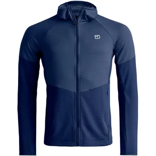 Ortovox Fleece Light Grid Hoodie Blau XL
