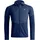 Fleece Light Grid Hoodie Blau XL