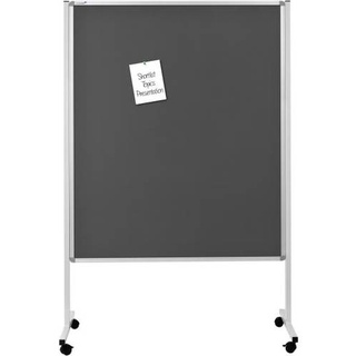Multiboard XL Whiteboard/Pinboard 120x150cm grau