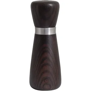 Crushgrind Kyoto Gewürzmühle mit Keramikmahlwerk | Salz und Pfeffermühle mit verstellbarem Mahlgrad für grobes Salz | Kräutermühle aus hochwertigen, nachhaltigen Materialien (170 mm, Braune Esche)