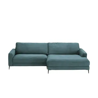 Gray & Jones Cord-Sofa  CAP FERRAT 1.2 , türkis/petrol , Maße (cm): B: 272 H: 84 T: 190.0