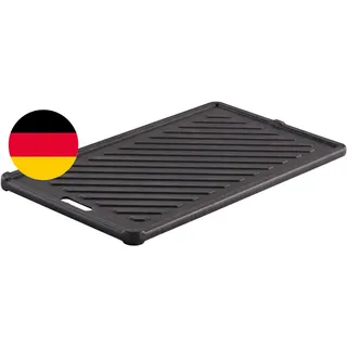RÖSLE Grillplatte VIDERO G2-P, Hochwertige Grillplatte Aus Gusseisen Für Fleisch