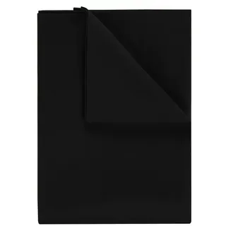 Blumtal Bettlaken Mikrofaser 220 x 275 cm schwarz