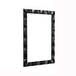 Costway Wandspiegel 106 x 71,5 cm Schwarz