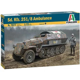 Italeri 7077 - Sd.Kfz 251/8 Krankenwagen mehrfarbig 1:72