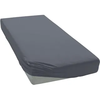 JANINE 5007 Mako-Feinjersey 180 x 200 - 200 x 200 cm opalgrau