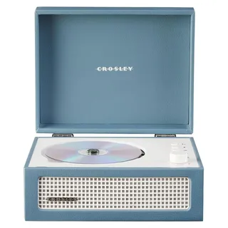 Crosley Voyager CD-Player verwaschenes Blau