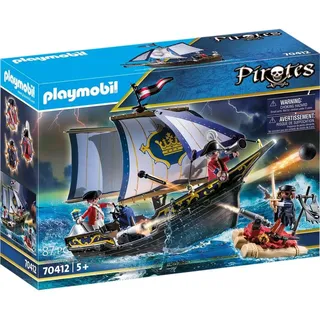 Playmobil, Rotrocksegler, Pirates, 70412