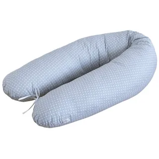 LOOLAY Stillkissen 170 cm Mini Punkte Grau