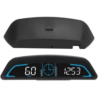 Universal-Auto-HUD-Display, Digitaler GPS-Tachometer mit Geschwindigkeitsalarm, Automatische Helligkeitsanpassung Fahrzeug-Head-Up-Display, Universal-Display, Smart- und