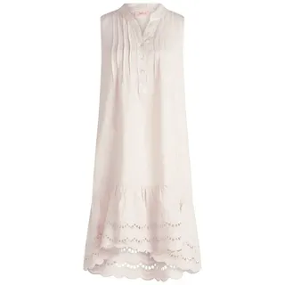 Cartoon Druckkleid Kurz Beige 38