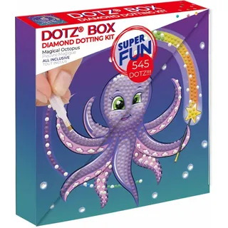 Diamond Dotz Diamond Painting Magischer Oktopus Bastelset