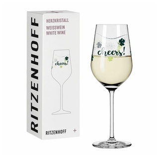 Ritzenhoff Weißweinglas Herzkristall Weißwein 005, Kristallglas, Made in Germany bunt