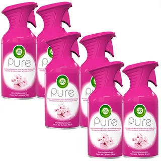 Air Wick Premium-Duftspray PURE Kirschblütenzauber Duopack 3er Pack (3 x 2x250ml)