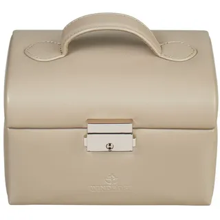 Windrose Merino Schmuckkoffer 15 cm beige Nude Damen