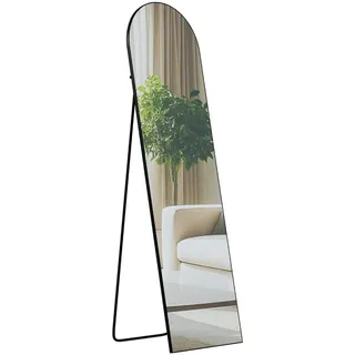 deluke Standspiegel MALAGA 40 x 140 cm Schwarz