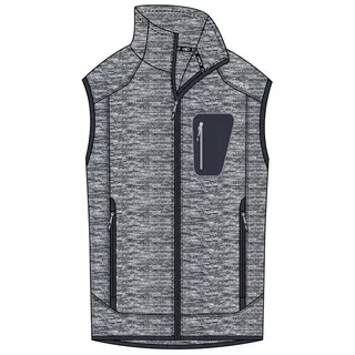 CMP MAN Vest Ice-Titanio-Nero - 48
