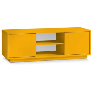 Aileenstore Eyecatcher Lowboard 4500 cm Orange Holz, Spanplatte, Holzwerkstoff