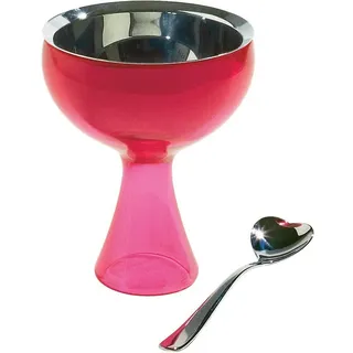 Alessi Big Love Schüssel + Schale Pink 2-tlg.