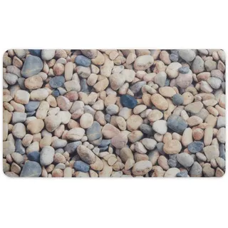 Floordirekt Badewanneneinlagen | Wanneneinlagen | Badewannenmatten | Duscheinlagen | Matten für das Bad | Große Auswahl (Stone, 69 x 40 cm (rechteckig))