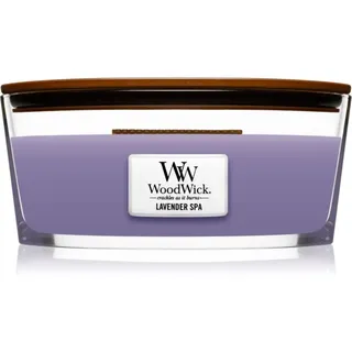 Woodwick Lavender Spa Duftkerze mit holzdocht (hearthwick) 453 g
