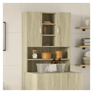 vidaXL Waschmaschinenschrank 70,5 x 24 x 90 cm Sonoma-Eiche Holz