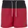Shorts Schwarz/Rot M