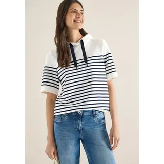 Cecil Sweatshirt gestreift Blau L
