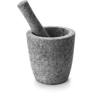 Lacor Mörser Granit 12 x 12 cm grau