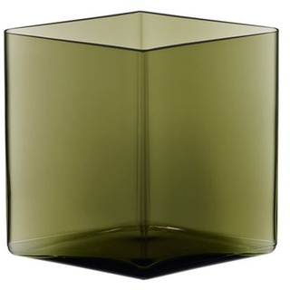 Iittala 1015574 Vase,moosgrün, 205 x 180 mm