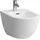 PRO Wandbidet 1 Hahnloch 360x530mm mit seitliches Loch für Wasseranschluss H8309520373041 Farbe Manhattan