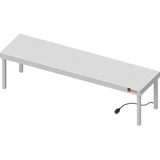 Stalgast Wärmebrücke 1-etagig 1100x300x400 mm mit Keramik-Infrarot-Strahlern