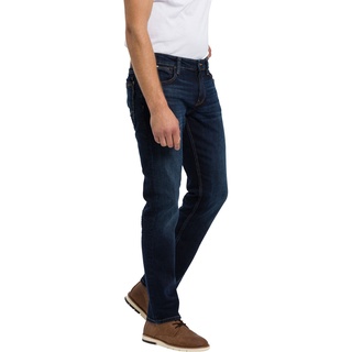Cross Jeans Herren Jeans Dylan Regular Fit Blau 110 Normaler Bund Reißverschluss W 36 L 30